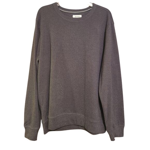 Boston Traders Pullover Sweater, dark gray, sz XL Ultra Soft Crewneck - Picture 6 of 9